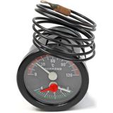 Pakkens 50 Mm 120 C° / 4 Bar 1 Mt Kapiler Boyu Kombine Ölçer Termometre - Manometre