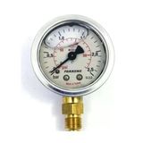 Pakkens Alt Bağlantılı Gliserinli Manometre R 1/4'' 0/2.5 Bar 63 mm (0631001104)
