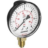 Pakkens Alttan Bağlantılı Manometre 63 mm 10 Bar