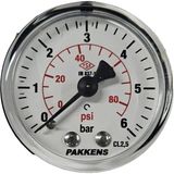 Pakkens Çap 50 Arkadan Kuru Manometre - Pakkens - 6 BAR