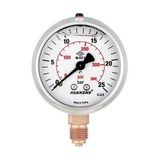 Pakkens Gliserinli Manometre - Q63 0-6 BAR (1/4") ALTTAN BAĞLANTILI GLİSERİNLİ MANOMETRE