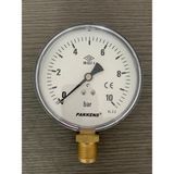 Pakkens Manometre Kuru Tip 100 mm 10 Bar - Gri