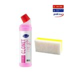 PAKLİNE Clonet Extra Banyo Temizleyici Ve Kireç Çözücü 750 ml 1 Adet + Hassas Temizlik Süngeri 1 Adet 160gr