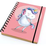 Paklon Unicorn Çizgili Defter