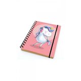 Paklon Unicorn Spiralli Defter A5 100 Yaprak Çizgili