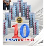 Pakmak KOBRA130_MG 10 Dizi 6'lı Tablet ( 5 Kırmızı - 5 Mavi ) % 100 Orjınal Veg_a_hap SERTLESTIRIÇÎ60_HAP Süper Etkili Özel Anlara Takviye_güc GEÇIKTIRICI_LI60 GIZLIPKTT_CIÂLIS5_LIFTÂ4_20MG_VIÂGR_A7 - 1 Paket