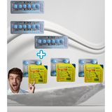 Pakmak Ve_ga 100MG 4'lü Tablet x 3 Dizi + Mavi Kobra 130_MG 6'lı x 3 Dizi Orjınal COBR_A130 Performansa Destek Sertlestırıçî6 Süper Etkili Gecıktırıçi6 Ekstra_güc Daha Fazla KUVVÊT8_VIÂGR'A5_CIÂLIŞ5_20MG - 1 Paket