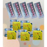 Pakmak Vega 100_MG 4'lü Tablet x 5 Dizi + Kırmızı KOBR_A130_MG 6'lı x 5 Dizi Performans_arttırıçi4 Erkeklere Özel Anları Uzatmaya Yardımcı GEÇIKTIRICI_LI6_HAP GIZLIPAKT_CIÂLIS5_LIFTÂ4_20MG_VIÂGR'Â4 - 1 Paket