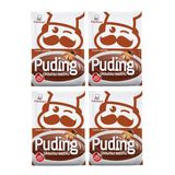 Pakmaya Çikolatalı Bademli Puding 105 Gr x 4 Adet
