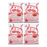 Pakmaya Çilekli Puding 125 gr x 4 Adet