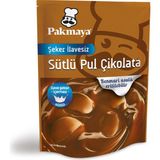 Pakmaya Şeker Ilavesiz Sütlü Pul Çikolata 70 G - 8 Adet