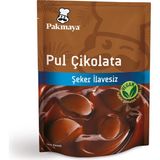 Pakmaya Şeker İlavesiz Vegan Pul Çikolata 70 G (6'Li Paket)