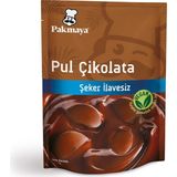 Pakmaya Şeker Ilavesiz Vegan Pul Çikolata 70 G - 8 Adet