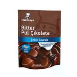 Pakmaya Şekersiz Bitter Pul Çikolata Pakmaya Şekersiz Bitter Pul Çikolata 70 g