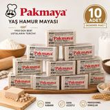 Pakmaya Yaş Hamur Mayası 500 Gr 10 Adet