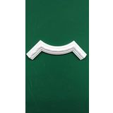 PAKPİYER Kartonpiyer Stropiyer Eps Çıta Köşesi Düz M Tipi 20 Cm 10 Adet (20X20X4)