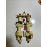 Paks Pet Papağan Stres Oyuncağı,Papağan Kemirme Oyuncağı,Doğal Kuş Oyuncağı,Çiğneme Oyuncağı