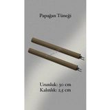 Paks Pet Papağan Tüneği 30 cm Büyük Kuşlar Için Kalın Tünek,Jako Papağanı Tüneği,Pakistan Papağanı Tüneği