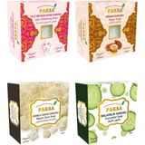 Paksa Doğal Cilt Beyazlatma, Argan, Damla Sakızı, Salatalık Sabunu ( 4 Adet )