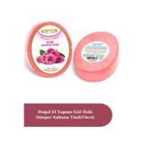 paksa Skincare Yatıştırıcı Etkili Doğal Gül Özlü El Yapımı Süngerli Duş Sabunu 125 gr