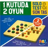 Pal Oyuncak Solo Test & Son Taş & Can Bağı Düğümleri & Playmais Oyun Seti - Açık Mavi
