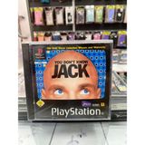 Pal You Don't Now Jack Ps1 Koleksiyonluk Orjinal Oyun Sıfır Jelatinli Kutulu