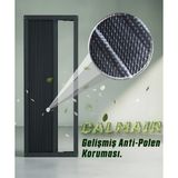 Palace Aluminium Calmair Sürgülü Katlı Sineklik Kapı - Antrasit - 70 x 180