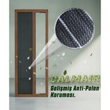 Palace Aluminium Calmair Sürgülü Katlı Sineklik Kapı - Maun - 70 x 180