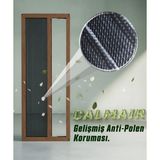Palace Aluminium Calmair Sürgülü Katlı Sineklik Kapı - Maun - 90 x 210