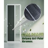 Palace Aluminium Calmair Sürgülü Katlı Sineklik Pencere - Beyaz - 60 x 130