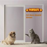 Palace Aluminium Kedi Dostu Tek Raylı Sürme Sineklik Sistemi – Kapı Kullanımı Için - Beyaz - 140 x 180
