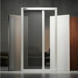 Palace Aluminium Tek Kapılı Akordeon Plise Sineklik – Pencere Sistemleri Için Premium Seri - Beyaz - 60 x 130