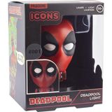 Paladone Deadpool 3D Masa ve Komodin Için Pilli LED Gece Lambası - 50 - 60 W - RGB