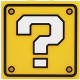 Paladone Süper Mario Soru Bloğu Gece Lambası, Otomatik Gece Sensörü ve Taşınabilir, Duvar Yapıştırıcılı, Lisanslı Nintendo Kutusu Lambası