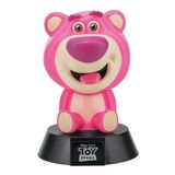 Paladone Toy Story Lotso Knuddelbär-lamba, Disney resmi lisanslı 3D LED lamba, pille çalışır, çocuklar ve yetişkinler için koleksiyon parçası, yatak odası ve ev, film ürünü