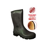 PALALI Pvc Soğuk Hava Iş Av Outdoor Kar Çizmesi - Peluş Astar - Kaymaz - Su Geçirmez - O4 Sertifika