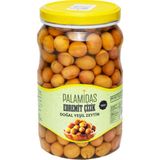 Palamidas Edremit Yeşil Çizik Zeytin 1000 gr - Doğal Fermente Yeni Hasat L Boy - 1 kg