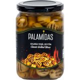 Palamidas Izgara Yeşil Zeytin 995 gr Cam Kavanoz Organik Lezzetli Zeytin Türü