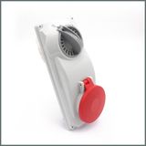 Palazzoli Topter Serisi Anahtarlı Priz 16A (IP44) 400V (Dikey) 3p+N+T H:6