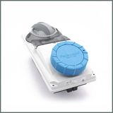 Palazzoli Topter Serisi Anahtarlı Priz 16A (IP66/67) 230V (Dikey) 2p+T H: 6 (Sig. Yuv.)