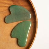 Paleo Aventurin Gua Sha Doğal Taş Masaj Aleti (1 Adet)
