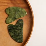 Paleo Yeşim Gua Sha Doğal Taş Masaj Aleti (1 Adet)