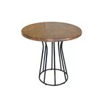 Palermo Yuvarlak Masa Çap 70Cm - (Werzalit, Wermodin Ve Allzalit Tabla) - Rustik Dark