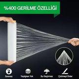 Palet Streç Film 17 Micron 50cm x 200 metre 2 Kg (1 adet) / Eşya-Ambalaj Sarma