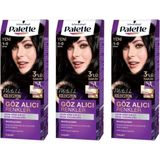 Palette 1-0 Siyah 3 Paket Saç Boyası