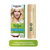 Palette 10-0 Açık Sarı Kalıcı Doğal Renkler Renk Açıcı Saç Boyası
