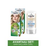 Palette 10-4 Papatya x 2 Adet + Soğuk Sarı Palette Toner