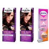 Palette 3.65 Çikolata Kahve 2'li Saç Boyası