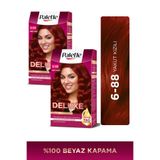 Palette 4480fc8a-02ab-53a6-97ca-3cc13e443fd0 Deluxe 6-88 Yakut Kızılı X 2 Adet