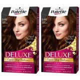 Palette 5.60 Sıcak Çikolata Deluxe 2'li Saç Boyası